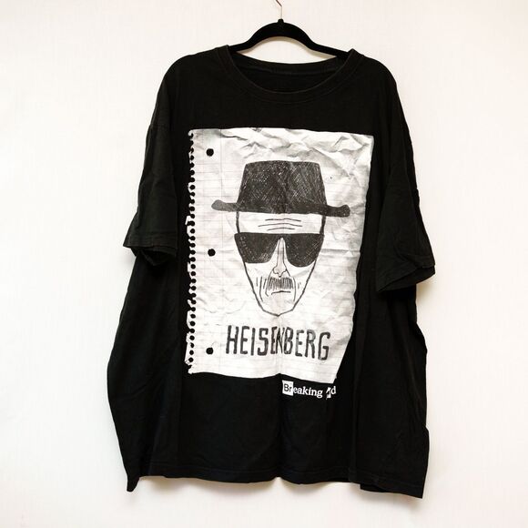 Breaking Bad Heisenberg mens 4x cotton Tee T-shirt - Picture 1 of 8